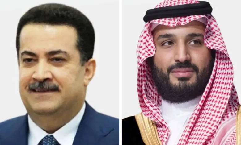 محمد بن سلمان والسوداني يبحثان مستجدات المنطقة محمد بن سلمان والسوداني يبحثان مستجدات المنطقة