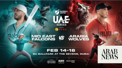 يستعد كل من Arabia Wolves وMid East Falcons لسلسلة البيسبول المتحدة في دبي