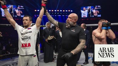 يحتفظ Usman Nurmagomedov بلقب Bellator Lightweight World بعد فوزه على Paul Hughes