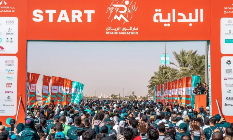 «معالم العاصمة البارزة» تترقب ماراثون الرياض السبت «معالم العاصمة البارزة» تترقب ماراثون الرياض السبت