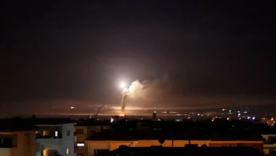 الجيش الإسرائيلي يشن غارات بالقرب من القصر الرئاسي السوري