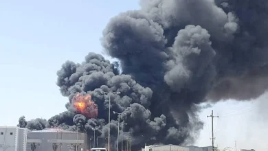 مسيرة تقصف خزانات وقود داخل مطار بورتسودان