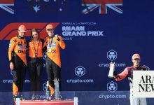 يفوز Oscar Piasstri في ميامي للحصول على فوز F1 على التوالي ، والفوز الرابع للموسم لزعيم البطولة