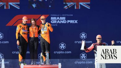 يفوز Oscar Piasstri في ميامي للحصول على فوز F1 على التوالي ، والفوز الرابع للموسم لزعيم البطولة