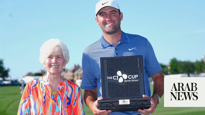 تطابق Scottie Scheffler رقم قياسي للتسجيل في PGA Tour 72 في فوز 8 طلقات في The Byron Nelson تطابق Scottie Scheffler رقم قياسي للتسجيل في PGA Tour 72 في فوز 8 طلقات في The Byron Nelson