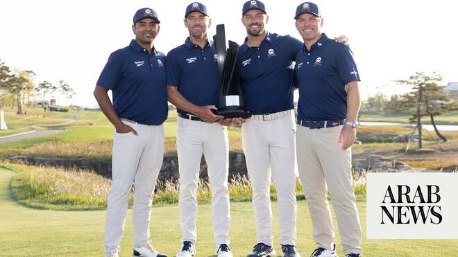 DeChambeau يحمل هويل بينما يجتاح الطرادات ليف غولف كوريا DeChambeau يحمل هويل بينما يجتاح الطرادات ليف غولف كوريا
