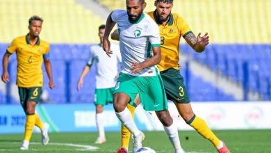 ما الذي يحمله السجل التهديفي للأخضر في الشباك الأسترالية؟